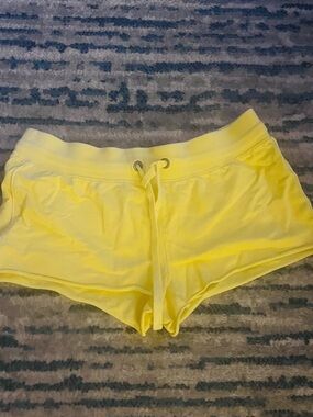GAP Bright Yellow Drawstring Athletic Shorts